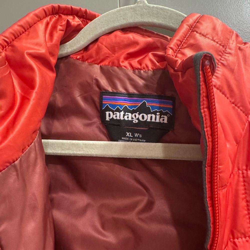 Women’s red Patagonia vest